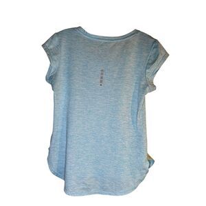 Reebok Womens Legend Performance Basic T-Shirt Blue Size Medium